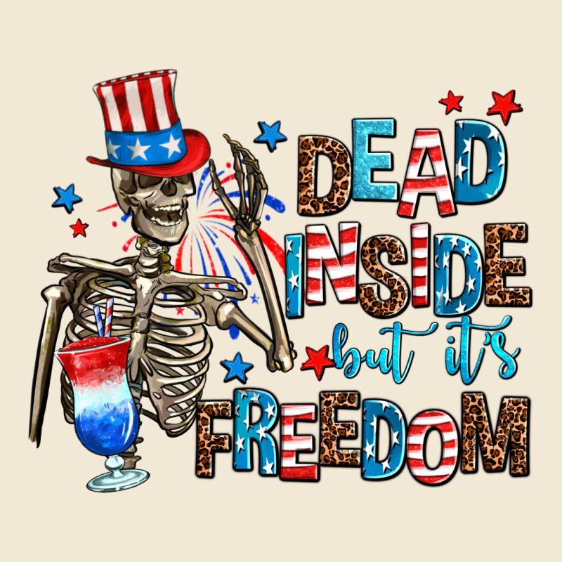 Dead Inside But Its Freedom Ladies Tee by AdoDesignShop | Teevron