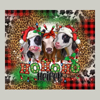 Ho Ho Ho Heifer Christmas Heifers Heavyweight Hoodie | Teevron