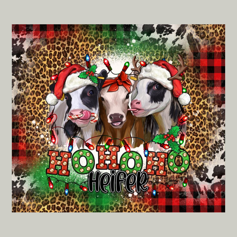 Ho Ho Ho Heifer Christmas Heifers Heavyweight Hoodie by Jasminsmagicworld | Teevron