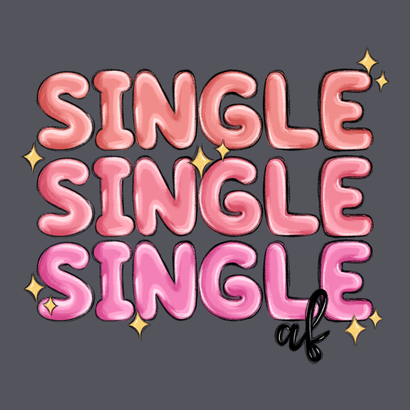 Single Single Single Af Vintage Hoodie by MaliasSmallBusiness | Teevron
