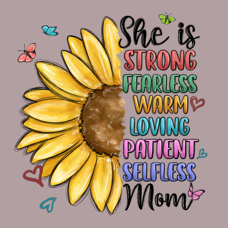 She Is Strong Fearless Warm Loving Mom Vintage Hoodie by MaliasSmallBusiness | Teevron