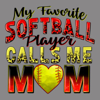 My Favorite Softball Player Calls Me Mom Vintage Tee | Teevron