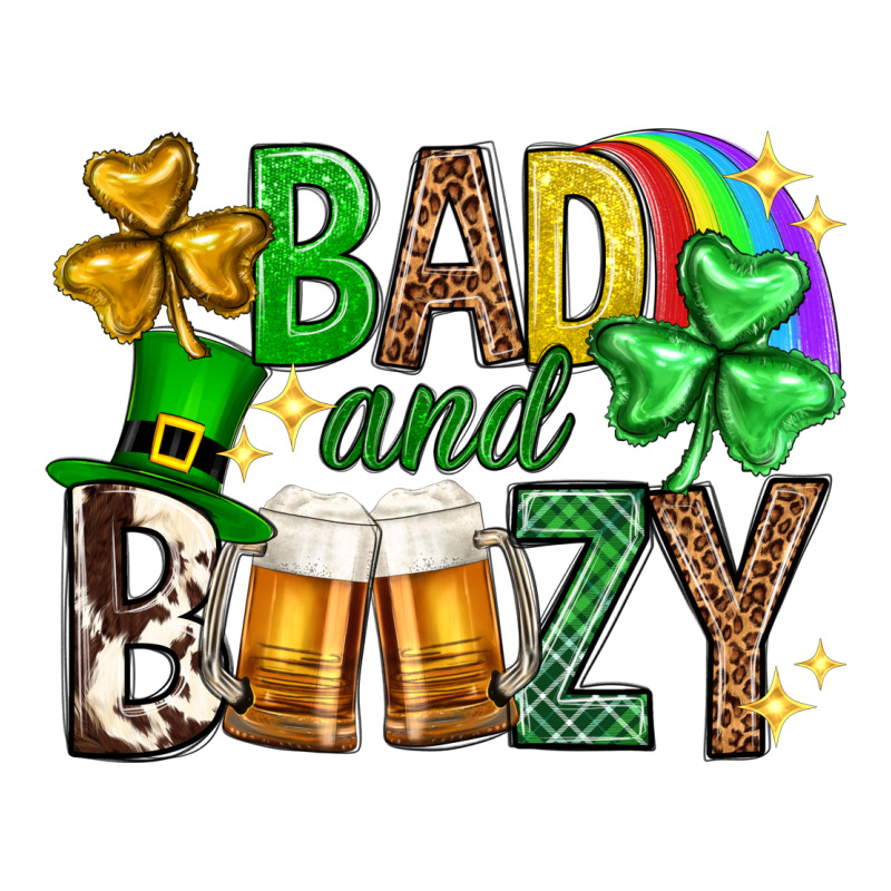 Bad And Boozy St. Patricks Day Classic Tee by Neo Western | Teevron
