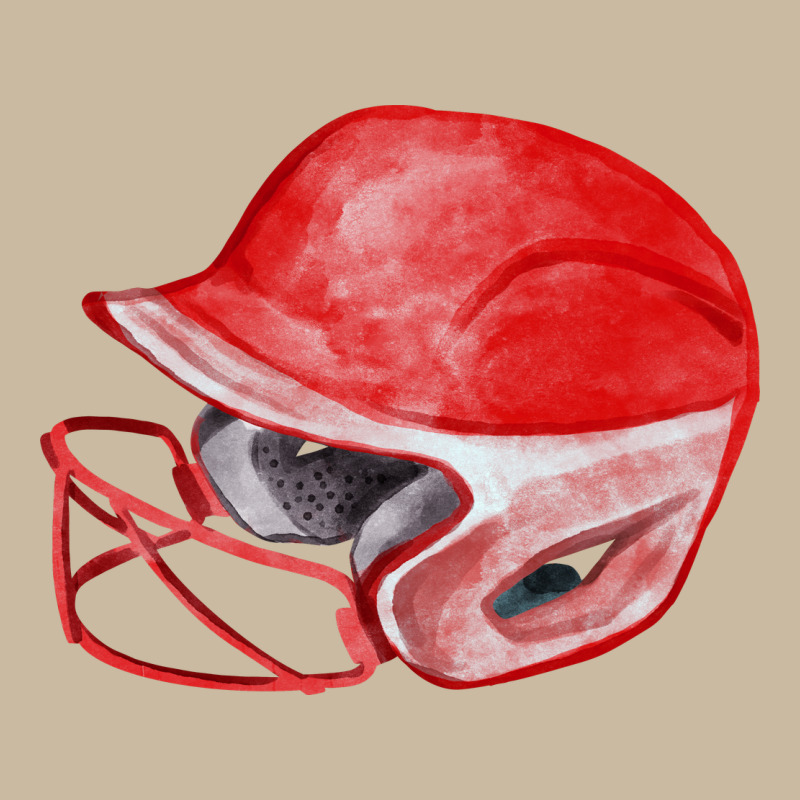Red Softball Helmet Fa Element Long Sleeve Tee by FaDigitalArtStudio | Teevron