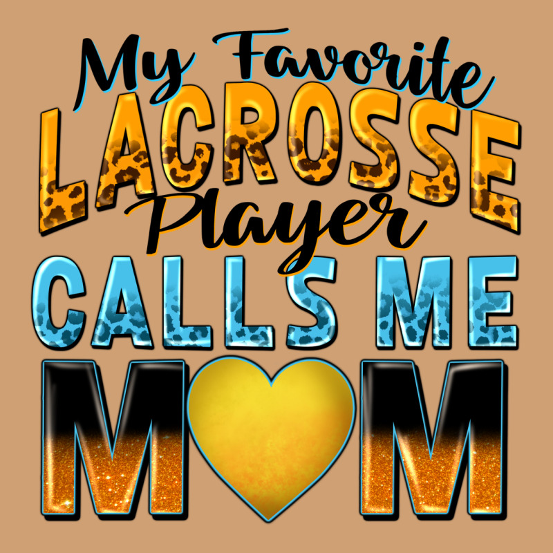My Favorite Lacrosse Player Calls Me Mom Vintage Tee by Zillion Design Studio | Teevron