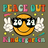Peace Out 2024 Kindergarten Vintage Hoodie | Teevron