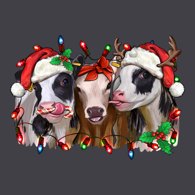 Funny Christmas Heifers Heavyweight Hoodie by Jasminsmagicworld | Teevron