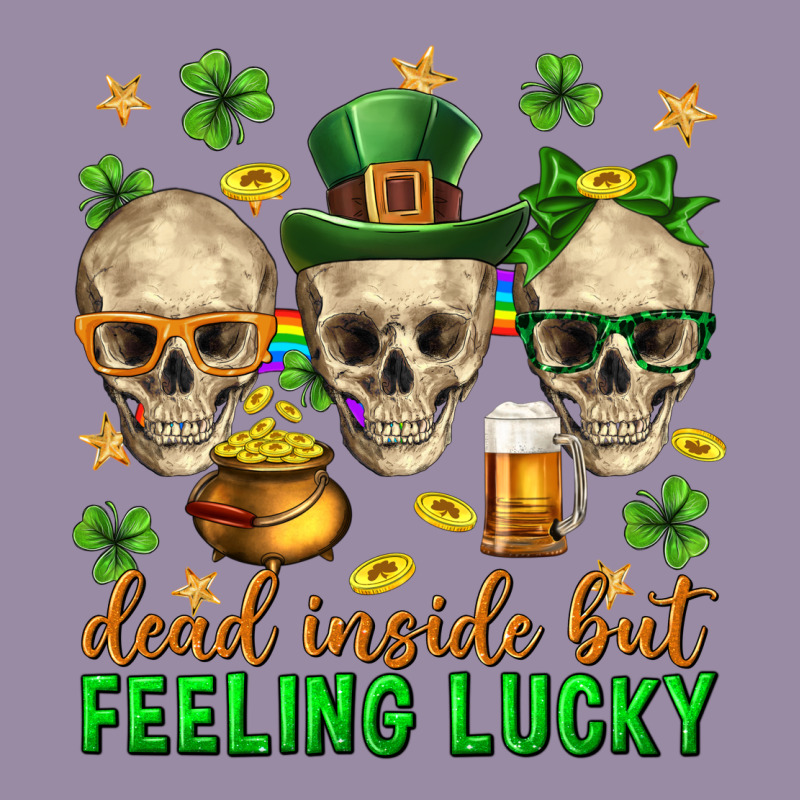 Dead Inside But Feeling Lucky St. Patricks Day Classic Tee by Neo Western | Teevron