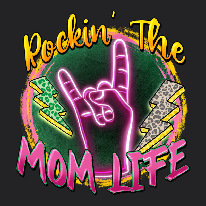 Rockin' The Mom Life Vintage Tee by Zillion Design Studio | Teevron
