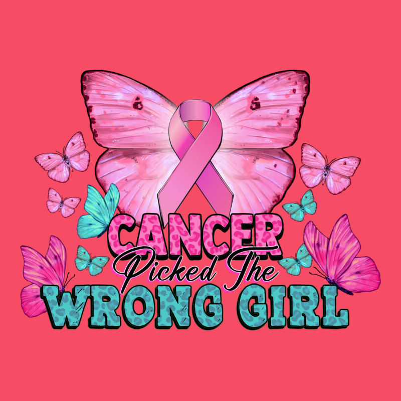 Cancer Picked The Wrong Girl Premium Sweatshirt by NancyCooperArtShop | Teevron