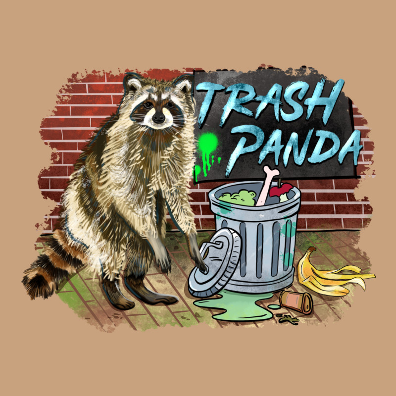Raccoon Trash Panda Vintage Tee by BarkalooDesign | Teevron