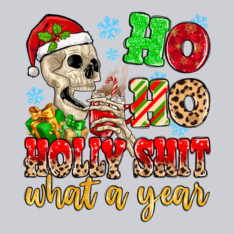 Ho Ho Holy Shit What A Year Heavyweight Sweatshirt by MaliasSmallBusiness | Teevron