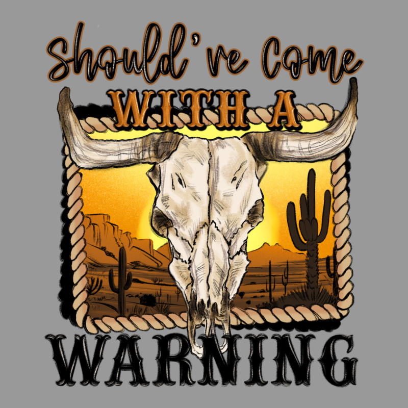 Should've Come With A Warning Vintage Hoodie by MaliasSmallBusiness | Teevron