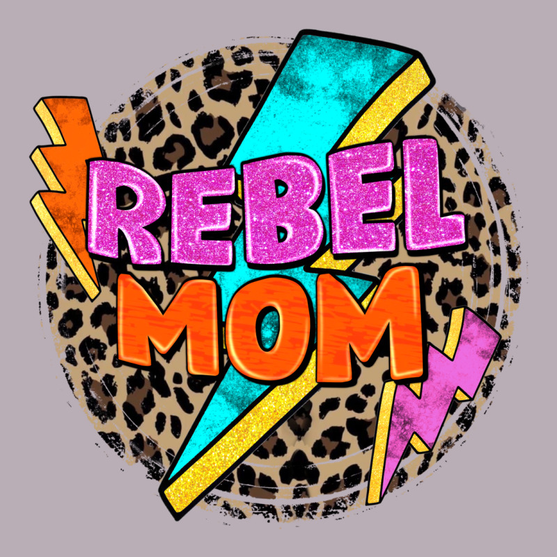 Rebel Mom Vintage Tee by Zillion Design Studio | Teevron
