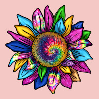 Tie Dye Sunflower Urban Heavy Tee | Teevron