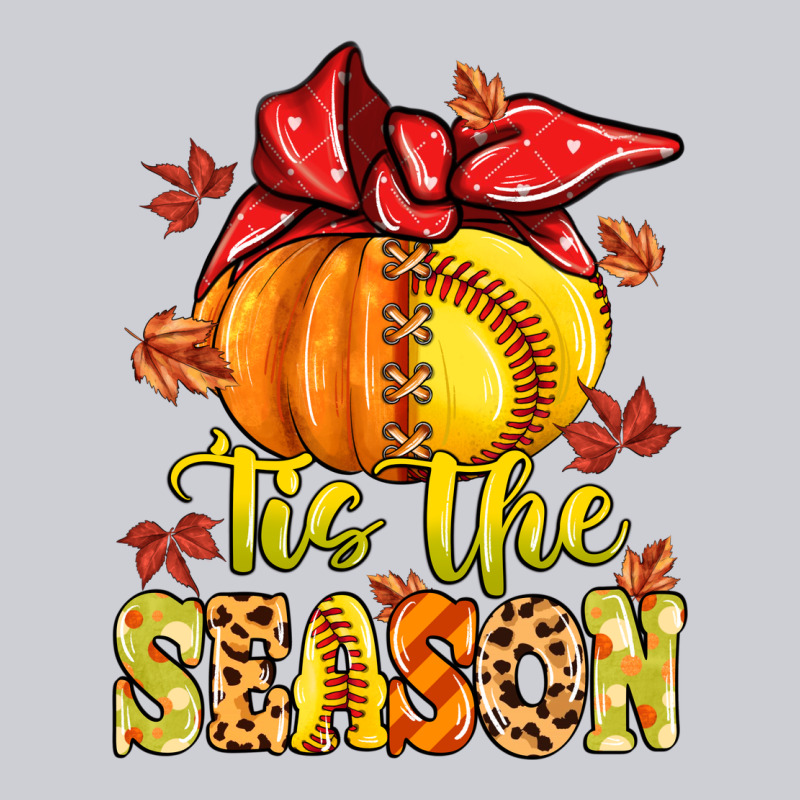 Tis The Season Fall Softball Heavyweight Sweatshirt by MaliasSmallBusiness | Teevron