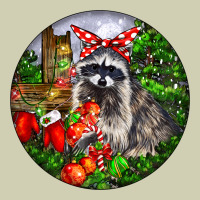 Christmas Raccoon Heavy Core Tee | Teevron