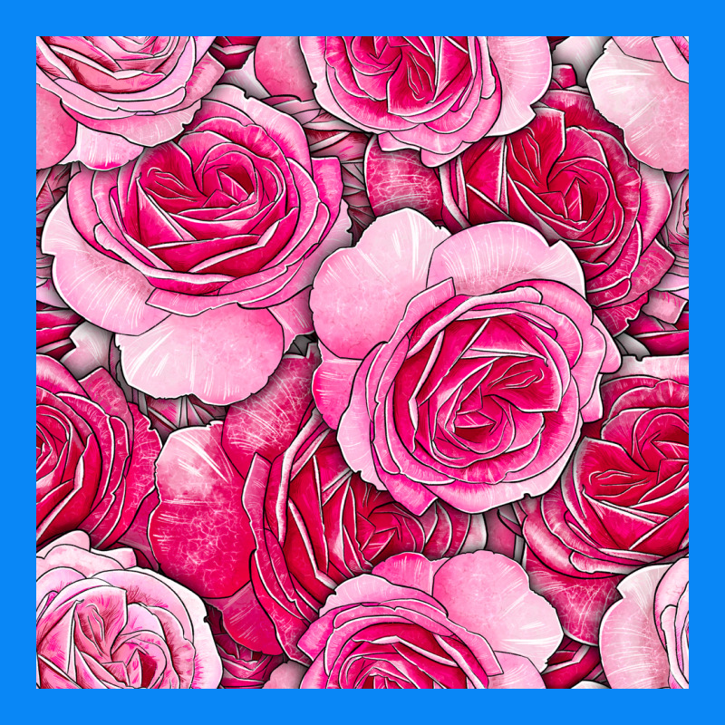 Valentines Day All Dress Up Roses Seamless Pattern Zipper Hoodie by BundleAndBundleShop | Teevron