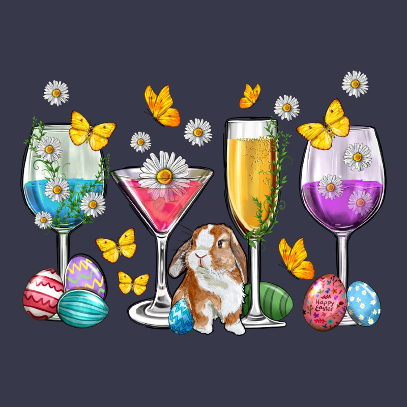 Easter Wine Glasses Easter Day Long Sleeve Tee by Neo Western | Teevron
