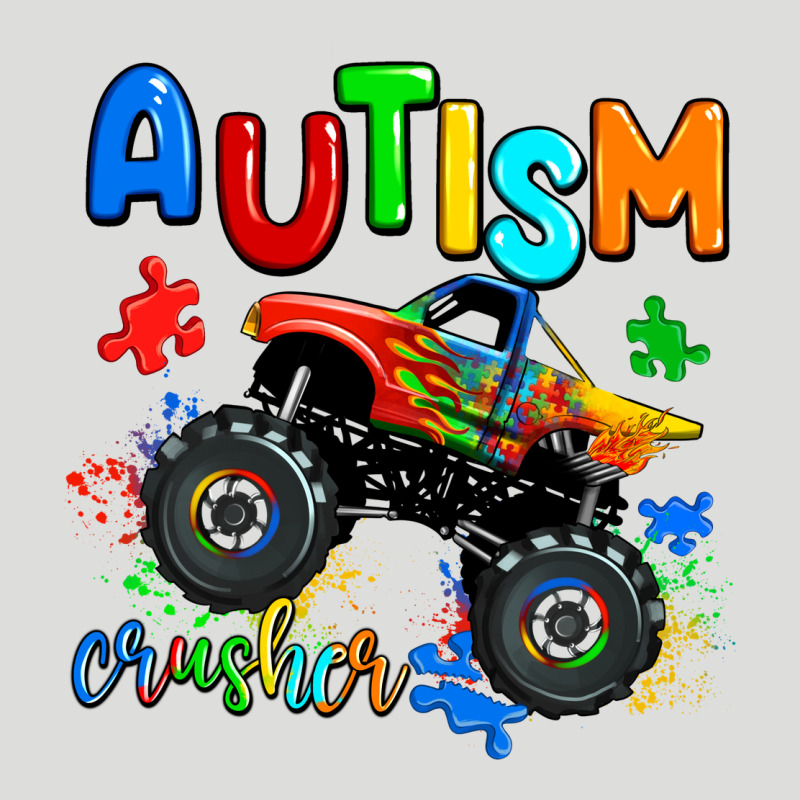 Autism Crusher Zipper Hoodie by AdoDesignShop | Teevron