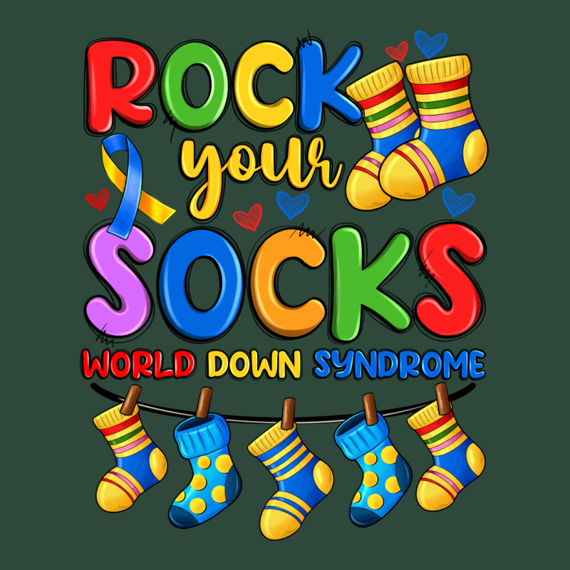 Rock Your  World Down Syndrome Zipper Hoodie by Artiststas | Teevron