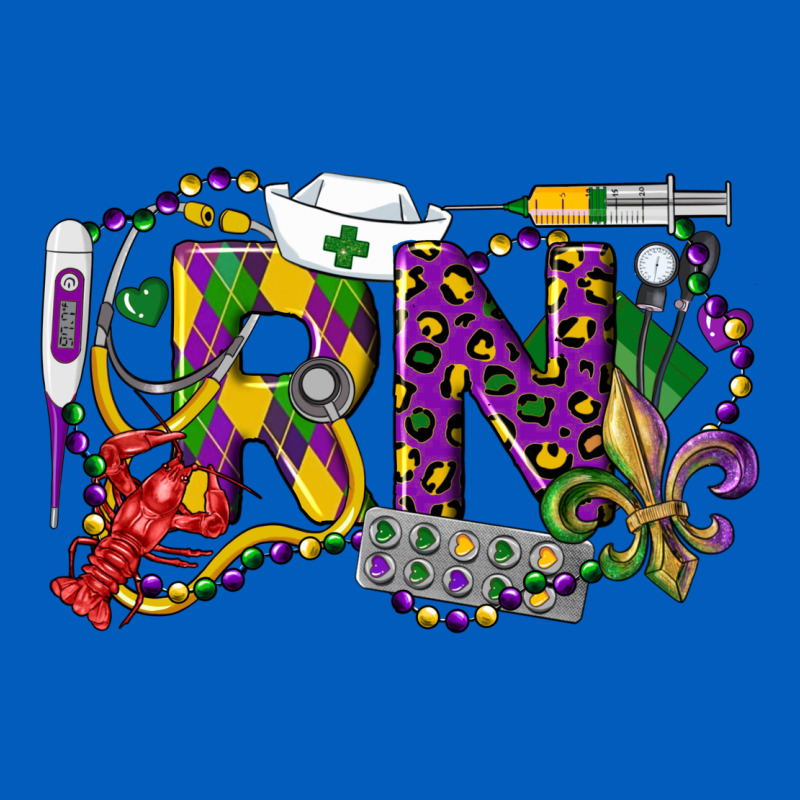 Rn Registered Nurse Mardi Gras Urban Hoodie by LillyAllenDesigns | Teevron