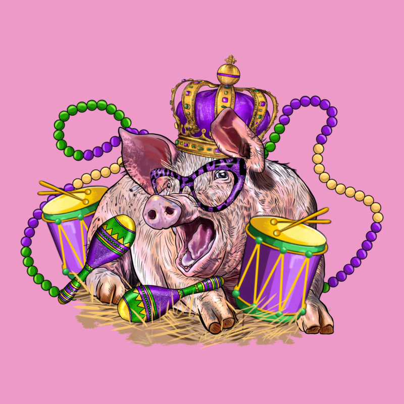 Mardi Gras Pig Urban Hoodie by LillyAllenDesigns | Teevron