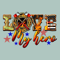Love My Hero Firefighter Premium Sweatshirt | Teevron