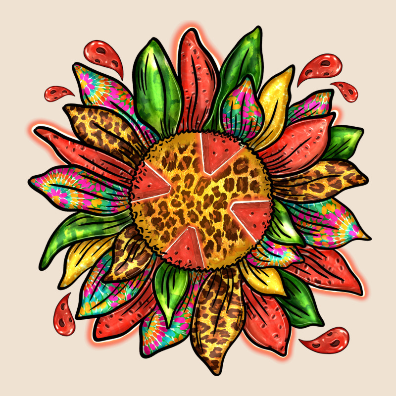 Watermelon Sunflower Urban Heavy Tee by texasbilliewilder | Teevron