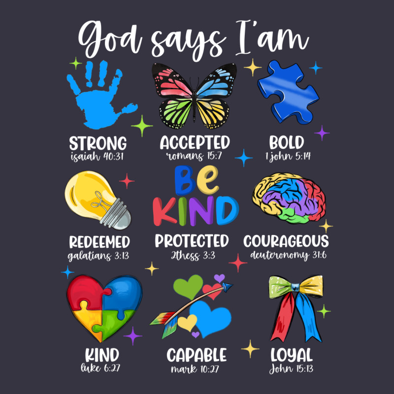 God Says I Am Autism Vintage Hoodie by JahusDesignShop | Teevron