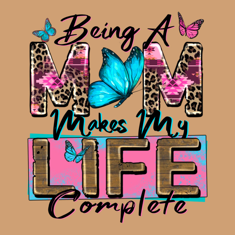 Being A Mom Makes My Life Complete Vintage Tee by Zillion Design Studio | Teevron