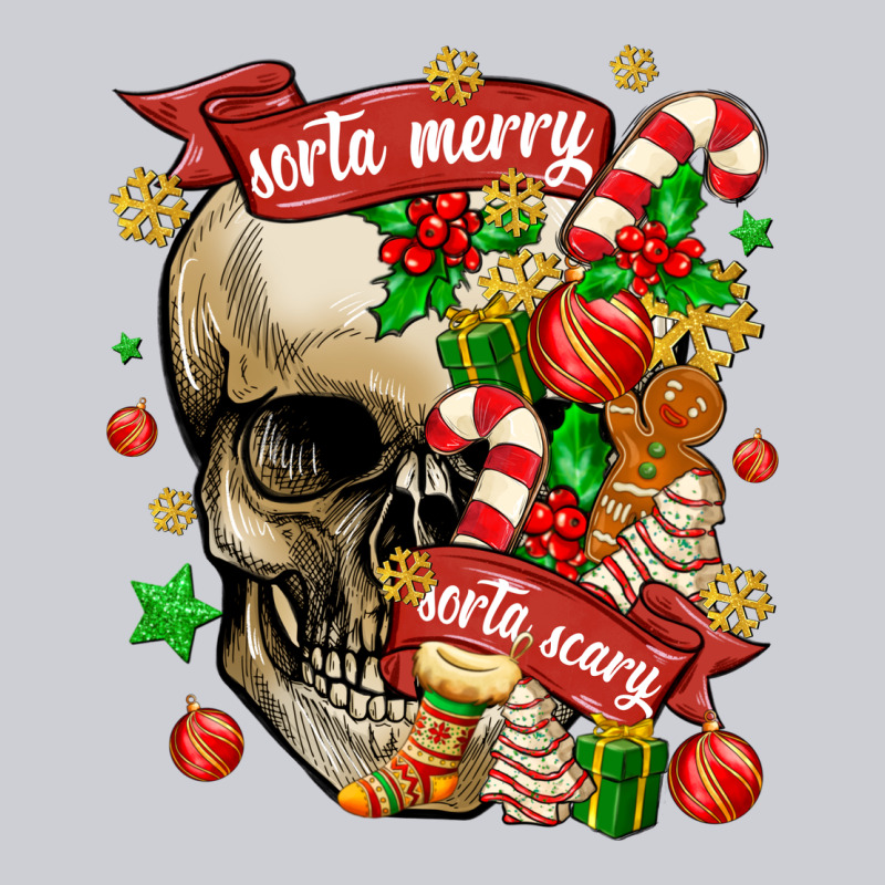 Sorta Merry Sorta Scary Heavyweight Sweatshirt by MaliasSmallBusiness | Teevron