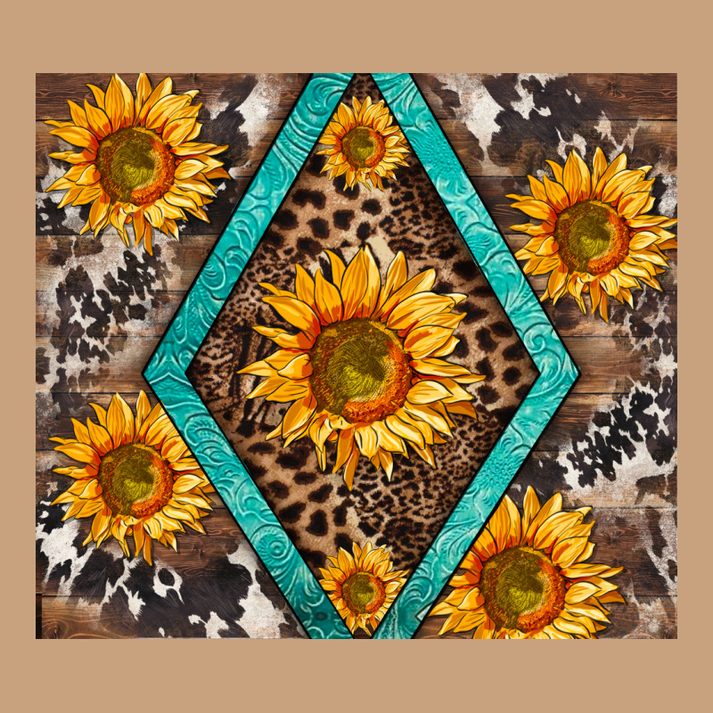 Sunflower Tumbler Vintage Tee by BarkalooDesign | Teevron