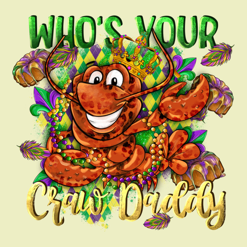 Who's Your Craw Daddy Mardi Gras Urban Hoodie by LillyAllenDesigns | Teevron