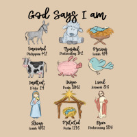 God Says I Am Heavyweight Sweatshirt | Teevron