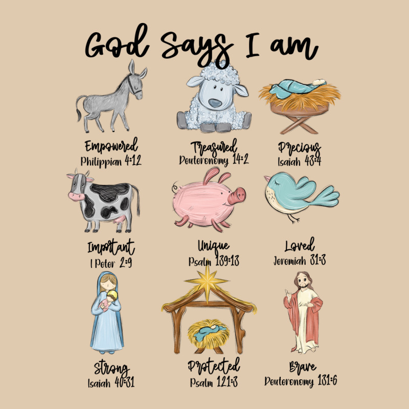 God Says I Am Heavyweight Sweatshirt by MaliasSmallBusiness | Teevron