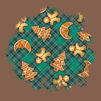 Christmas Gingerbread Cookies Patch Zipper Hoodie | Teevron