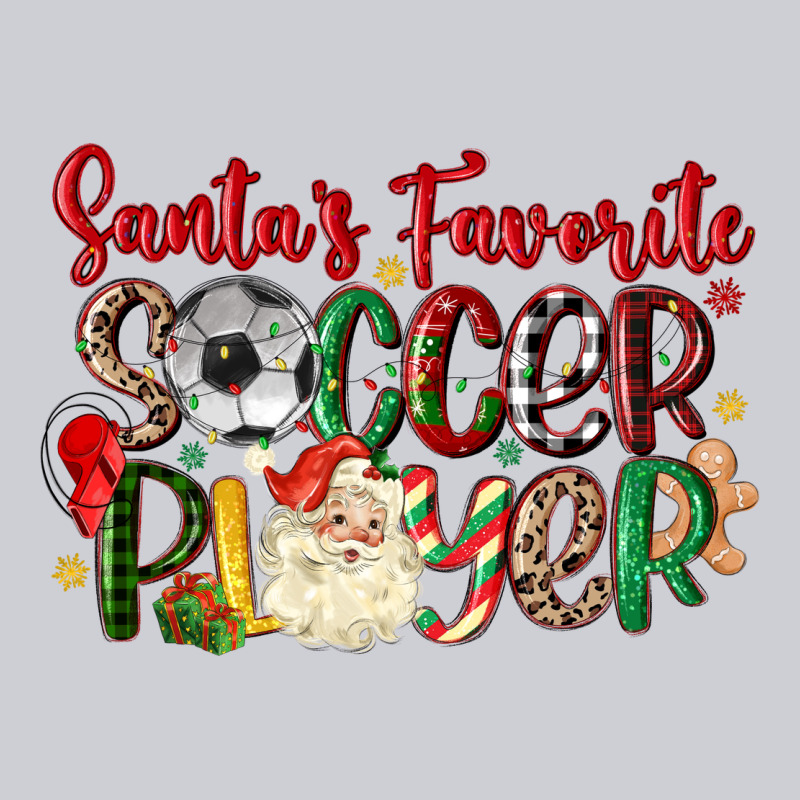 Santas Favorite Soccer Player Heavyweight Sweatshirt by MaliasSmallBusiness | Teevron
