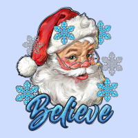 Santa Blue Believe Urban Heavy Tee | Teevron