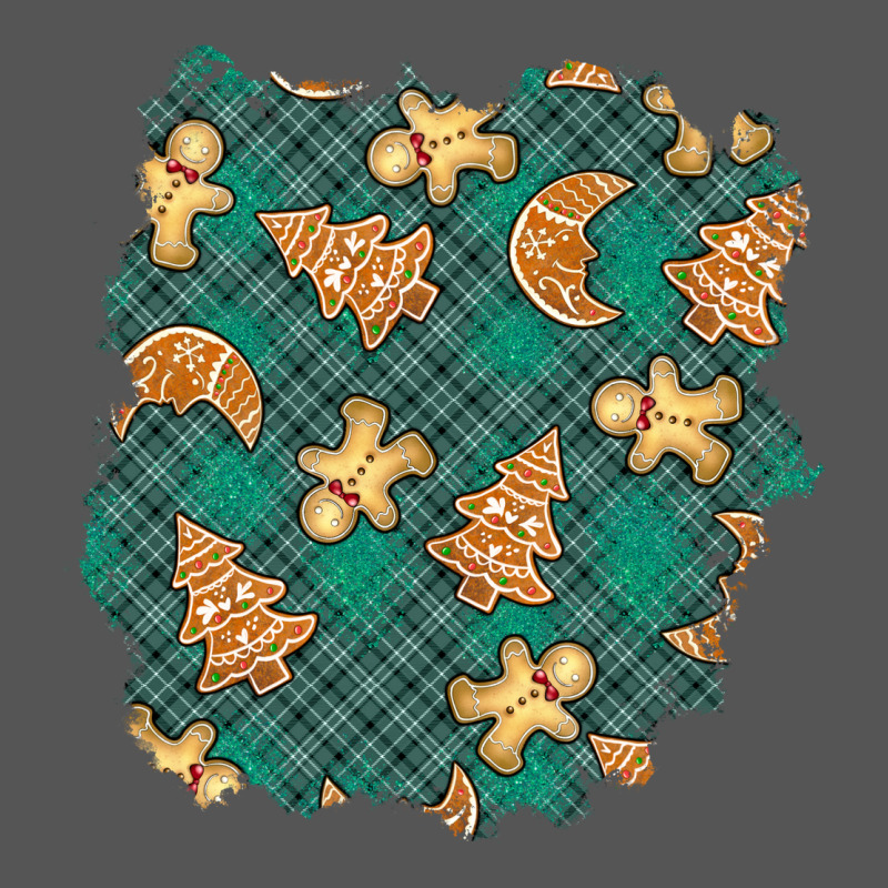 Christmas Gingerbread Cookies Patch Zipper Hoodie by BundleAndBundleShop | Teevron