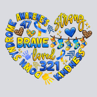 Down Syndrome Awareness Heart Zipper Hoodie | Teevron