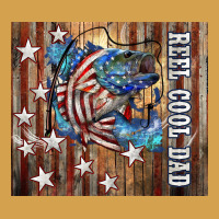 Western Reel Cool Dad American Flag Bass Urban Hoodie | Teevron