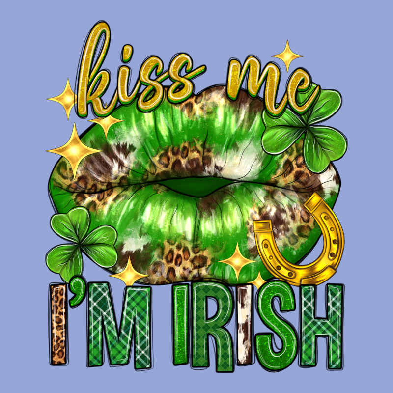 Kiss Me Im Irish St.patricks Day Lips St.patricks Classic Tee by Neo Western | Teevron