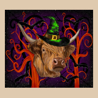 Halloween Glitter Highland Cow Tumbler Classic Tee | Teevron