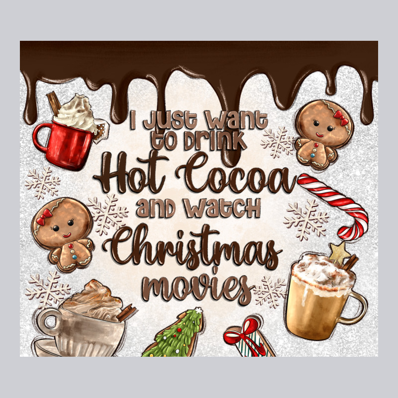 I Just Want To Drink Hot Cocoa Heavyweight Sweatshirt by MaliasSmallBusiness | Teevron