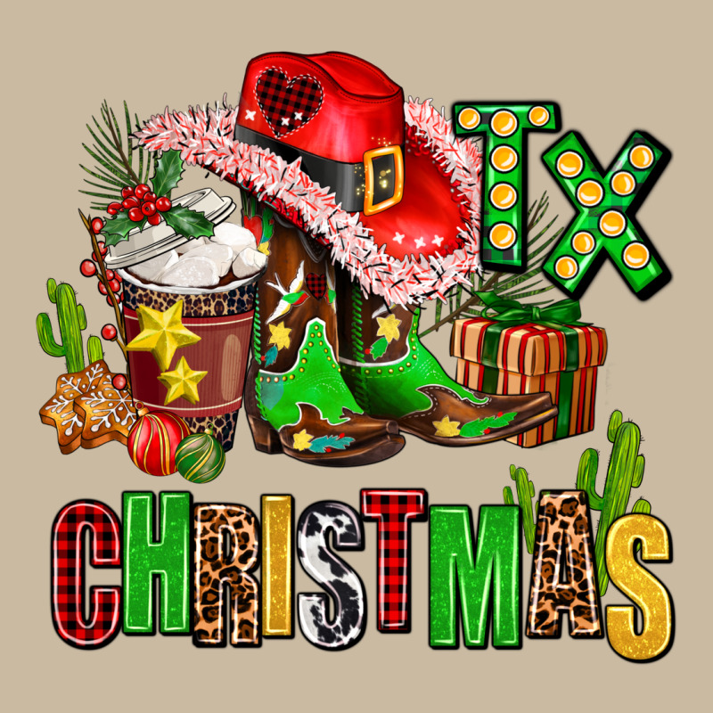 Tx Christmas Cowgirl Long Sleeve Tee by AdoDesignShop | Teevron