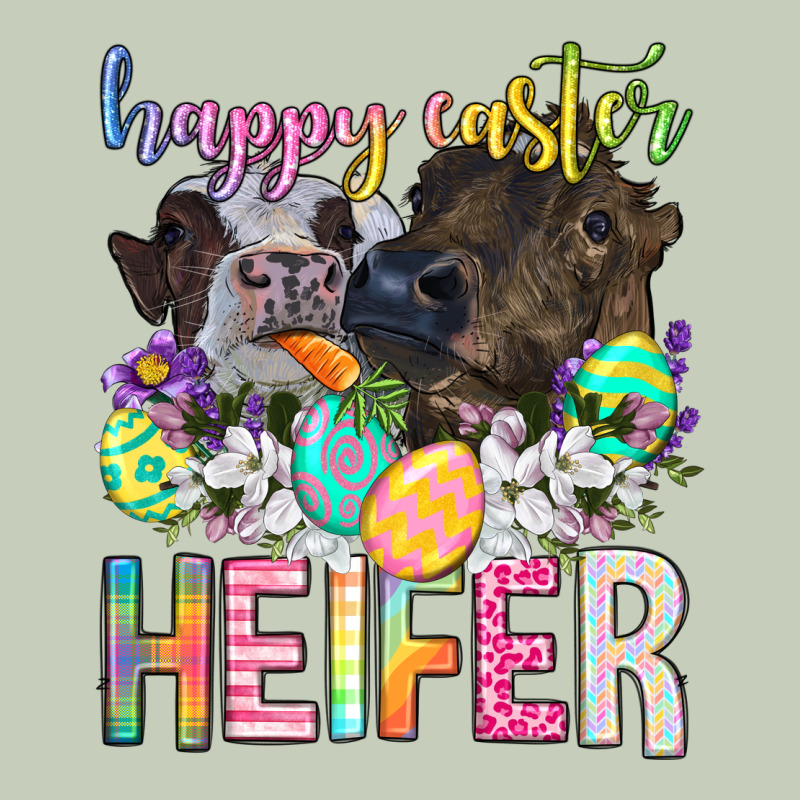 Happy Easter Heifer Long Sleeve Tee by Neo Western | Teevron