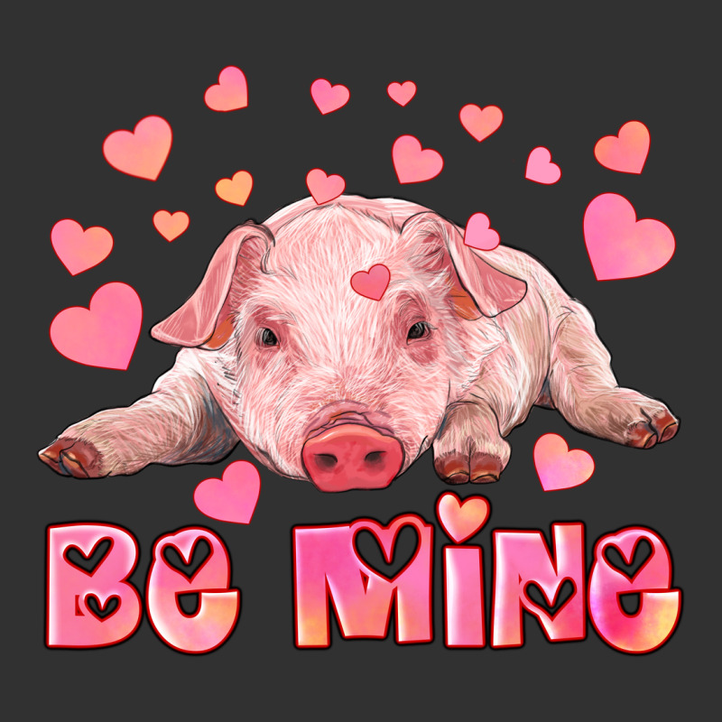 Be Mine Baby Pig Urban Heavy Tee by RanaPortraitStore | Teevron