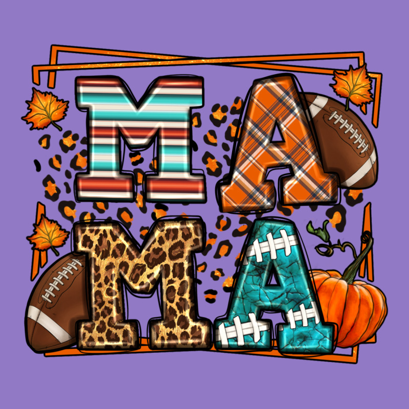 Fall American Football Autumn Mama Urban Hoodie by LillyAllenDesigns | Teevron