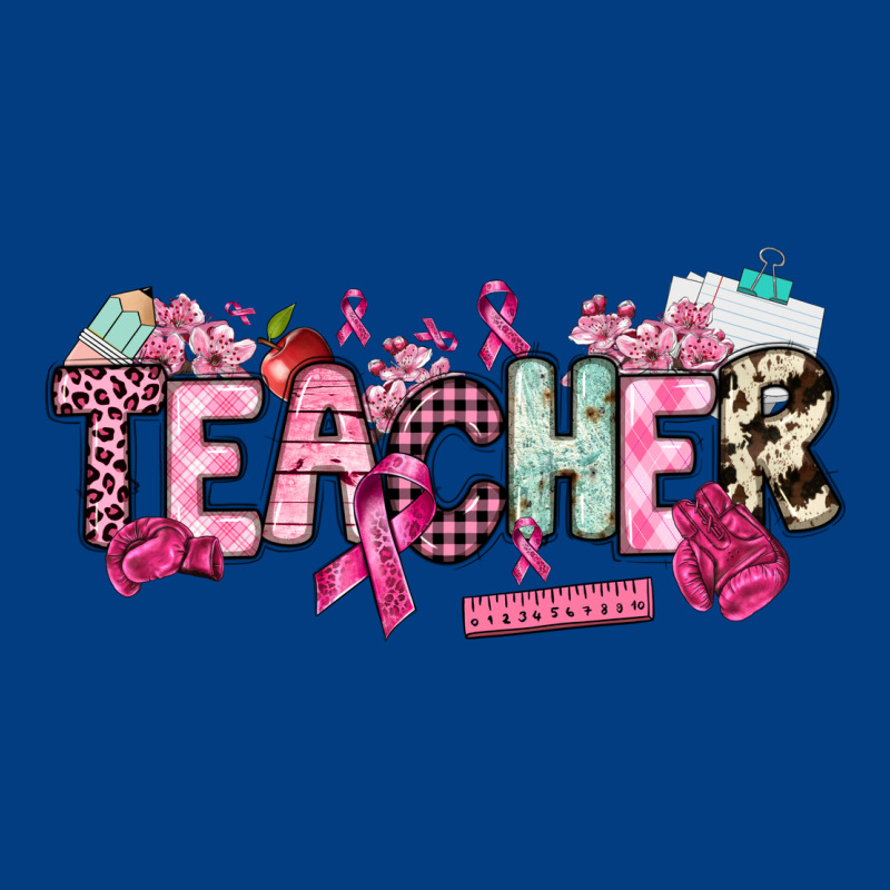 Cancer Awareness Teacher Premium Sweatshirt by NancyCooperArtShop | Teevron